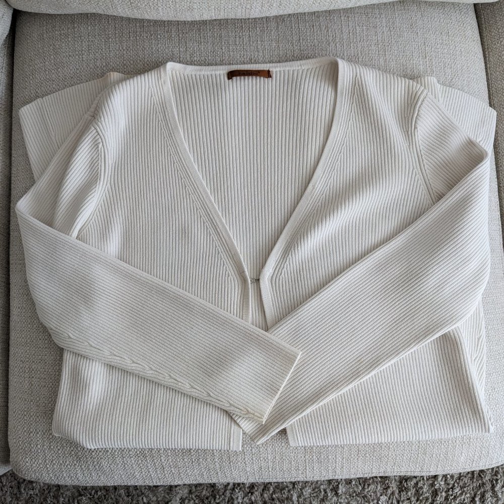 Belldini Ribbed Cardigan - Picture 7 of 11